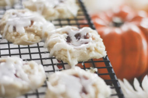 frosted pumpkin cream cheese cookies