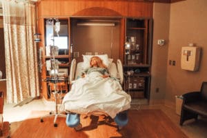 welcome baby cosette | meg marie wallace | pregnancy and baby delivery
