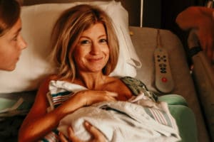 welcome baby cosette | meg marie wallace | pregnancy and baby delivery