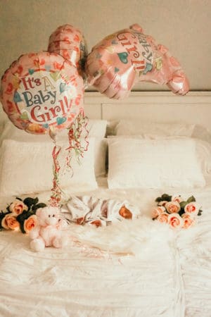 welcome baby cosette | meg marie wallace | pregnancy and baby delivery