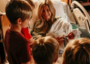 welcome baby cosette | meg marie wallace | pregnancy and baby delivery