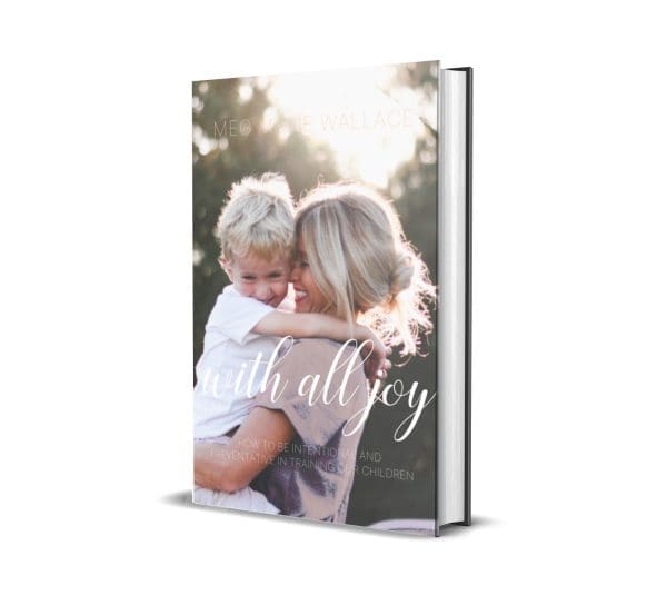 with all joy soft back | meg Marie Wallace | parenting ebook